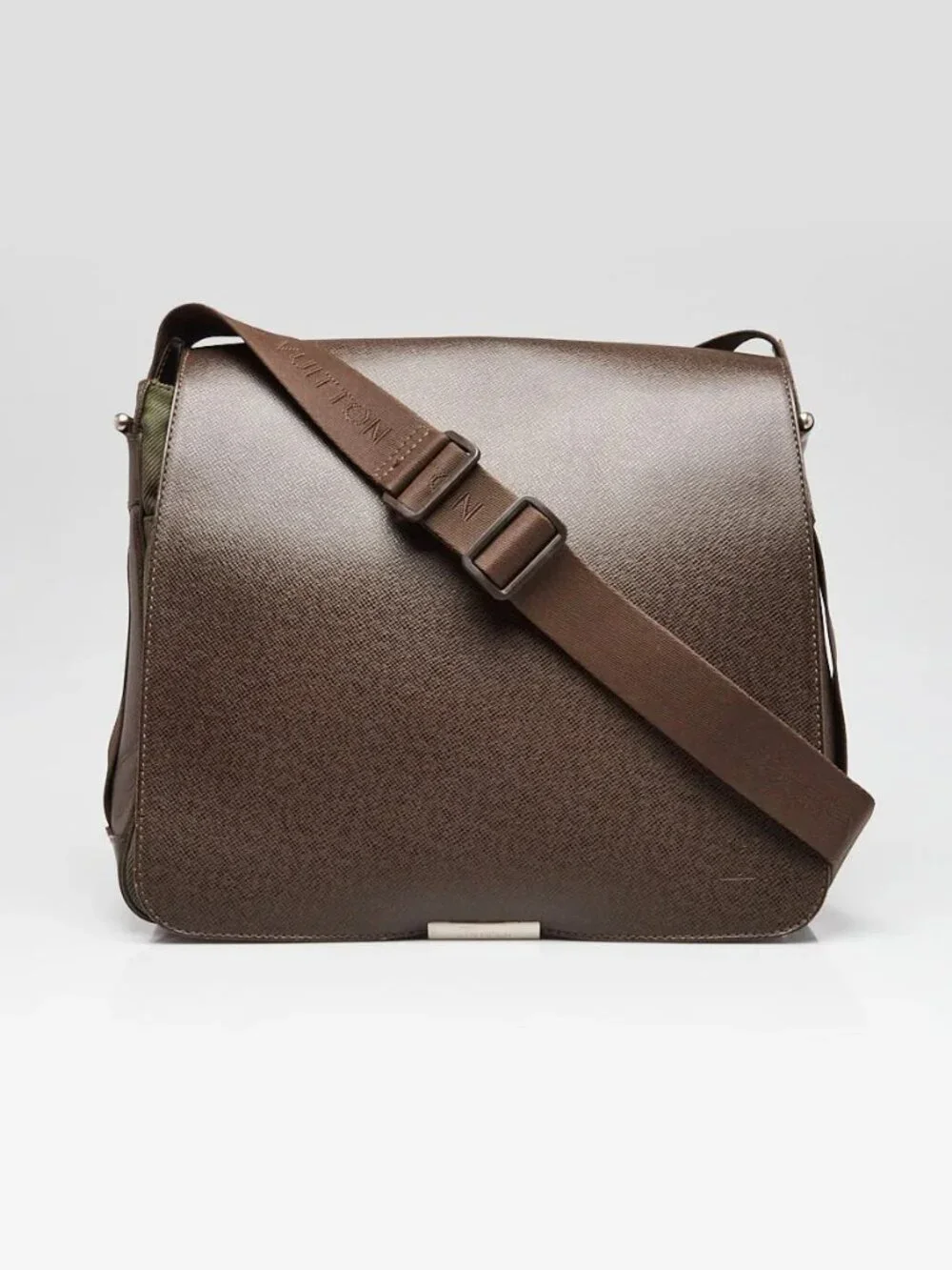 Louis Vuitton Brown Taiga Leather Viktor Messenger Bag